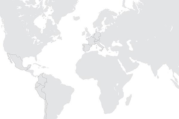 world map